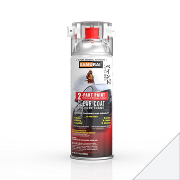 SAMURAI 2-Part Polyurethane (PU) Spray Paint Clear Coat