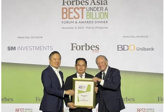 Samurai 2K Aerosol Limited Named Among Forbes Asia’s 2021 “Best Under a Billion” Companies