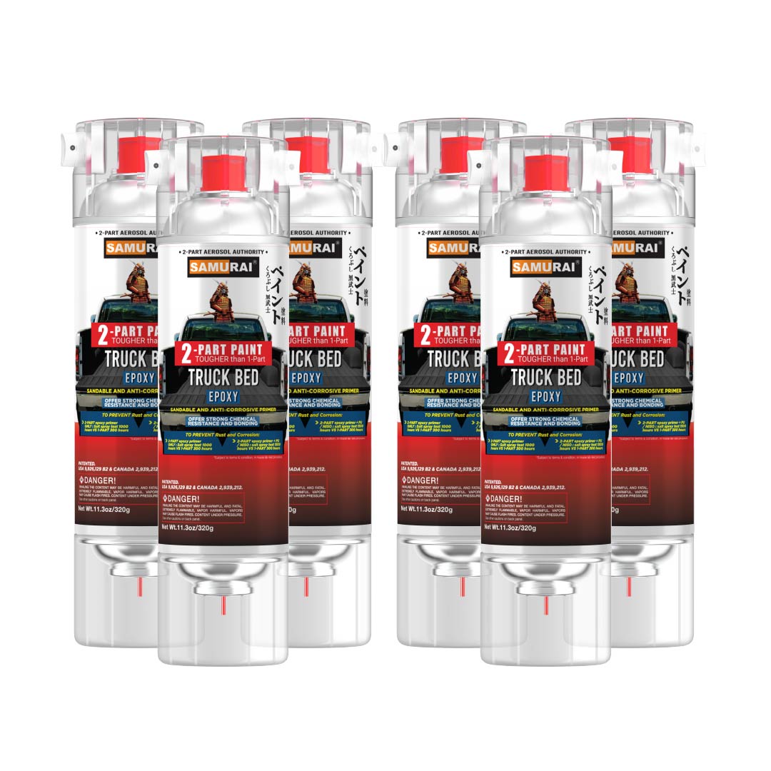 Samurai 2-Part Paint Truck Bed Granular Textured Epoxy – Samurai