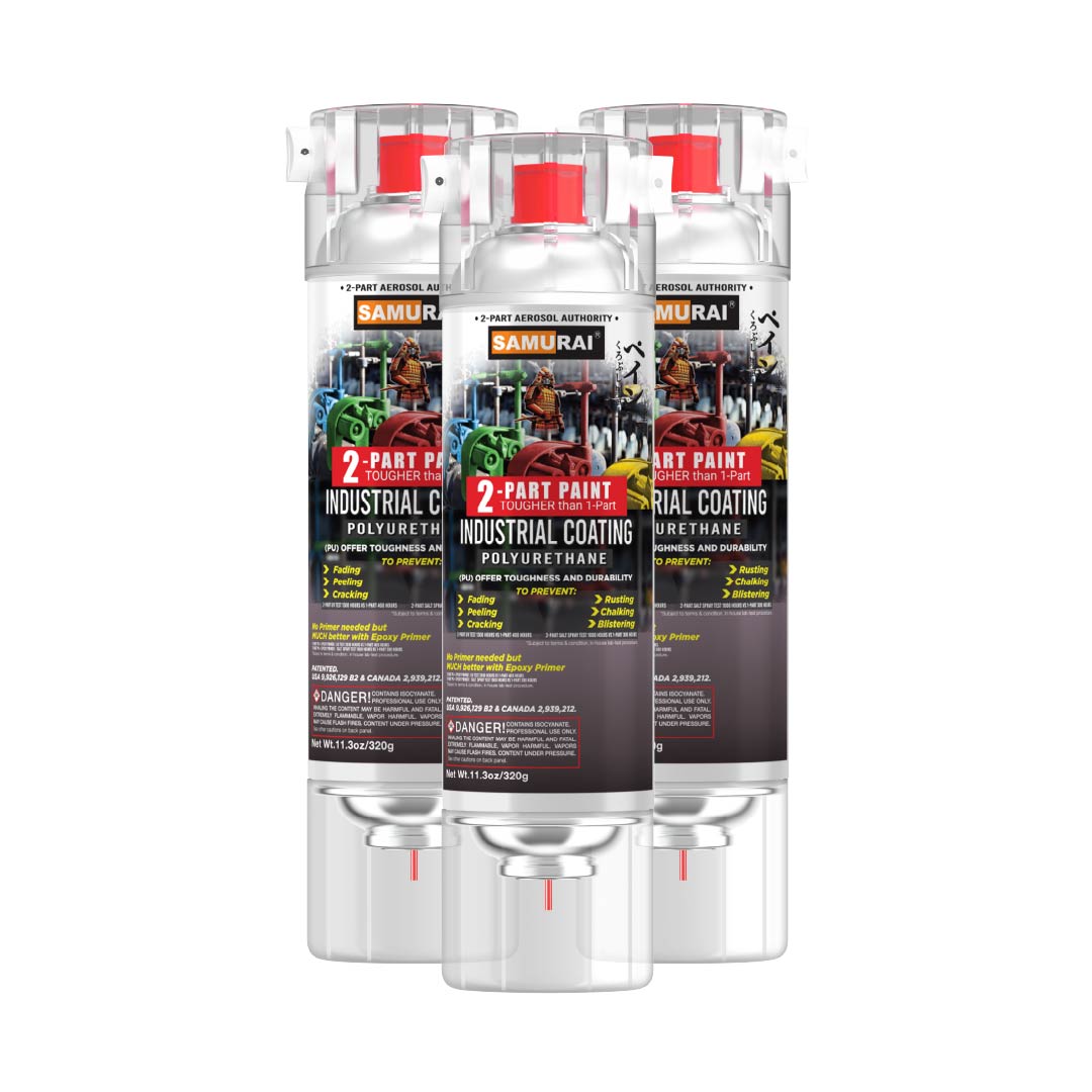 Samurai 2-Part Paint Industrial Coating Matte Polyurethane (PU